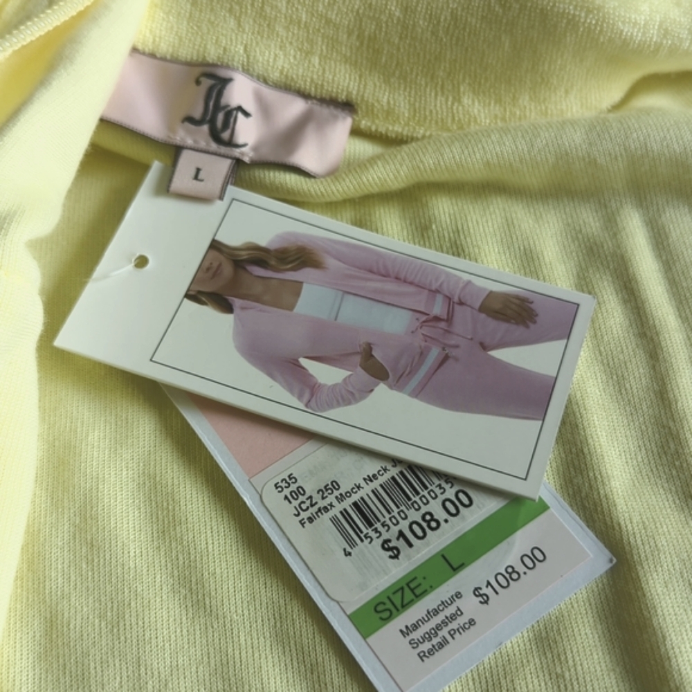 Juicy Couture Fairfax Mock Neck Jacket Size Large - Picture 6 of 7